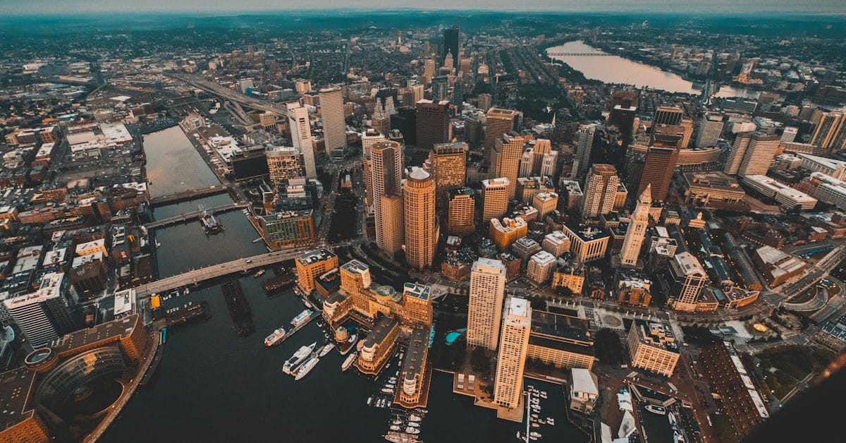 Boston skyline representing Luminous Vitality Behavioral Health psychiatry referral partnerships in Boston