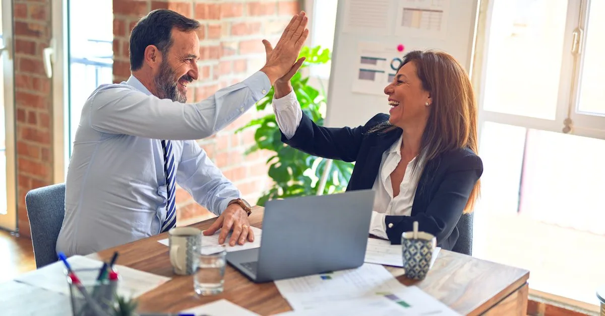 Teamwork and collaboration representing patient referral coordination between therapists and psychiatrists