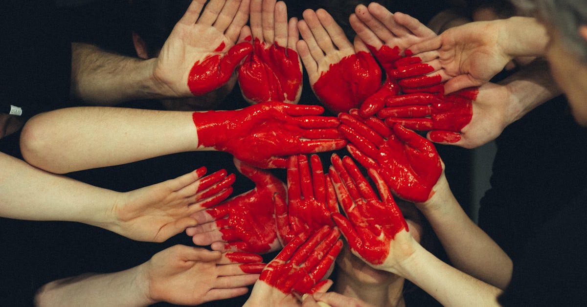 Supportive hands symbolizing compassion and suicide prevention awareness